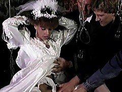 Just married bride fucked by numerous men